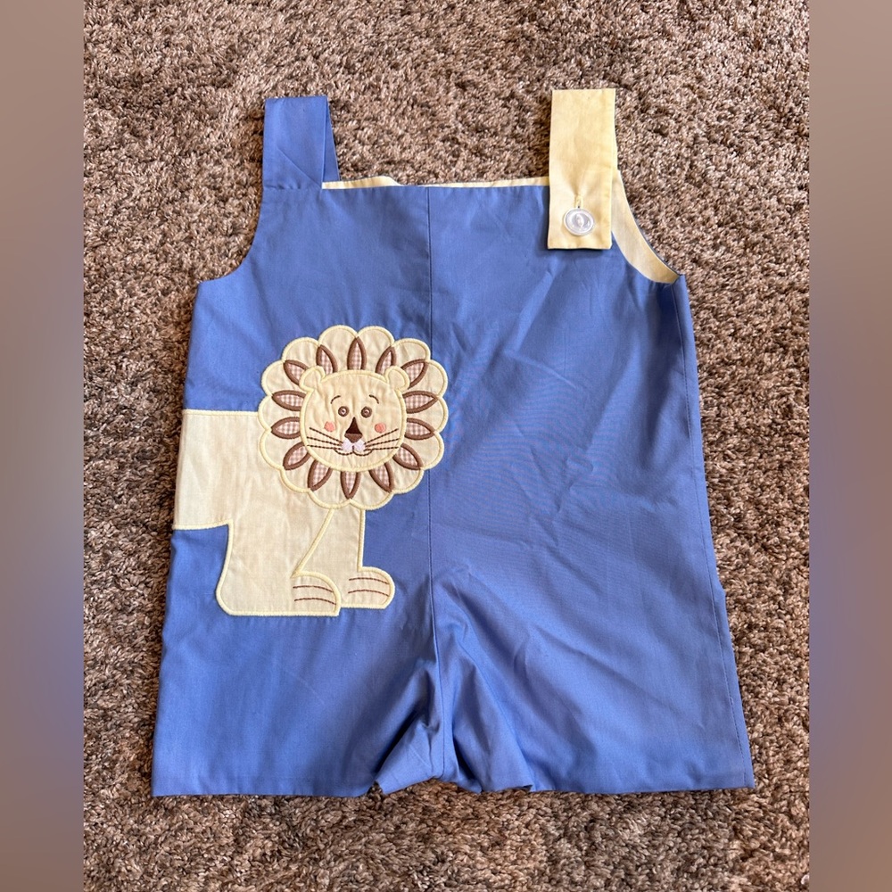 The Beaufort Bonnet Company Lion Jon Jon size 6/12 month